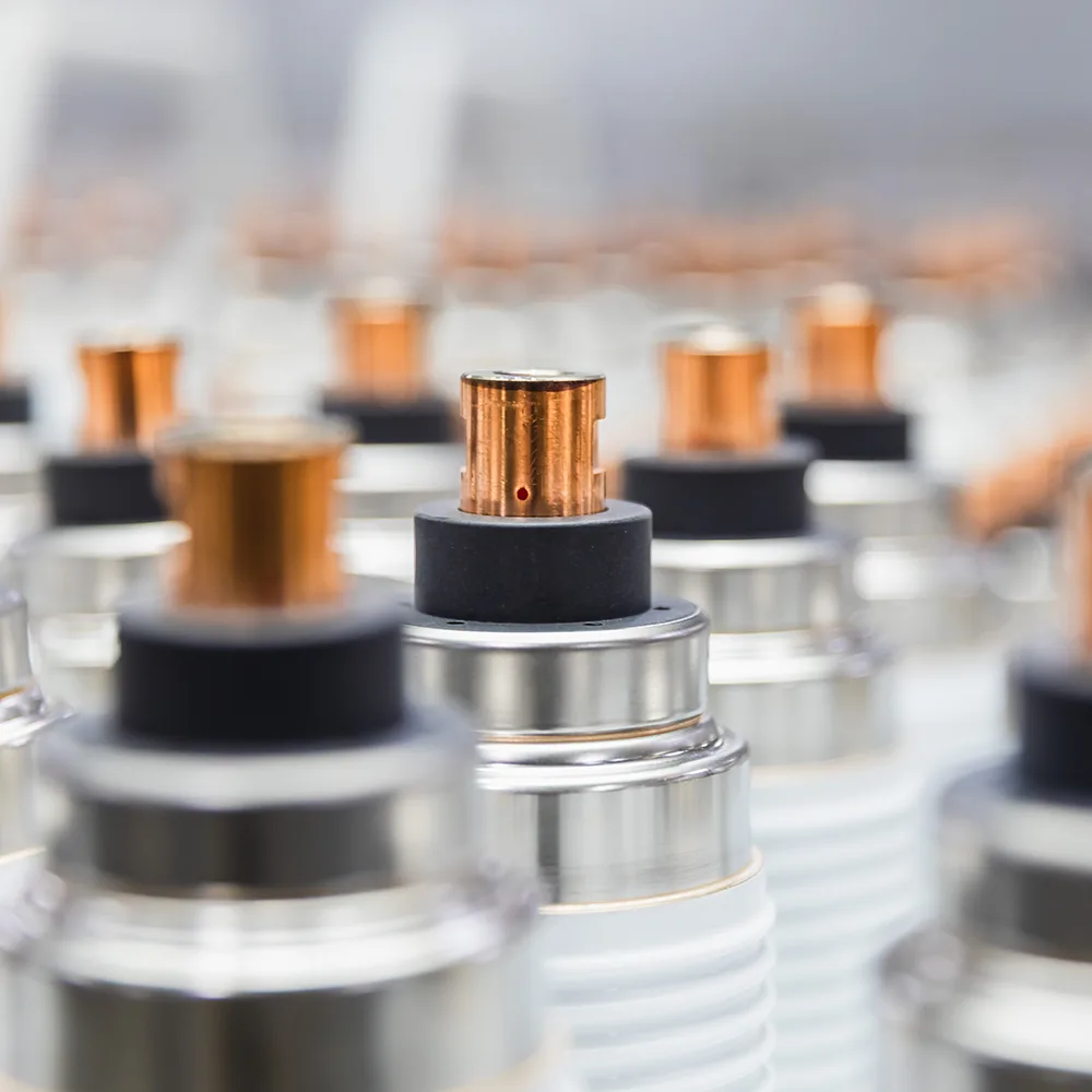 ¿Cuál es el principio de utilizar una cámara de extinción de arco al vacío para disyuntores de vacío para exteriores?